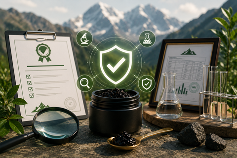 Pourquoi les certificats du shilajit sont-ils importants ?
