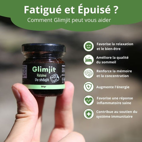 Résine de Shilajit Pure 50g