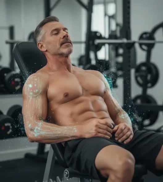 Muscle qui absorbe des protéines