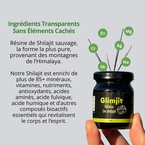 Ingrédients transparents sans éléments cachés