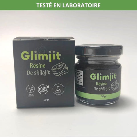 Résine de Shilajit Pure 50g - Pot supplémentaire